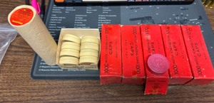 Muzzleloader percussion caps - qty of  6800 total