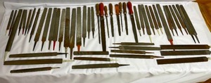 lot 131 image: Large Lot of Hand Files