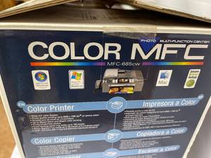 lot 121 image: Brother Color Multi-Function Center Model MFC-685CW