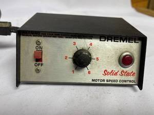 lot 169 image: Dremel Moto Flex Tool  Model 232-5, Speed Control Unit and Stand