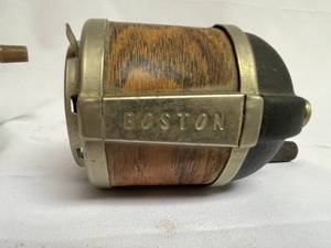 lot 294 image: Two Vintage Boston Pencil Sharpeners