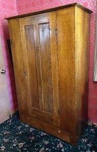 lot 41 image: Antique Wooden Pantry