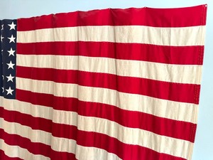 lot 22 image: Vintage Large Valley Forge Company Cotton Flag