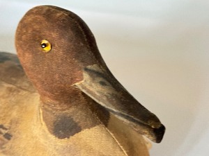 lot 257 image: Antique 1920s Duck Decoy