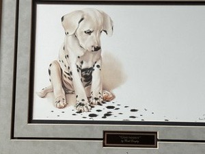 lot 243 image: Brett Longley Gesundheit Framed Print