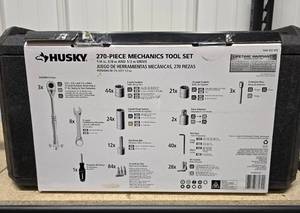 lot 1 image: Husky 270 Piece Mechanics Tool Set