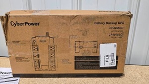 lot 13 image: CyberPower CP550SLG UPS battery backup system
