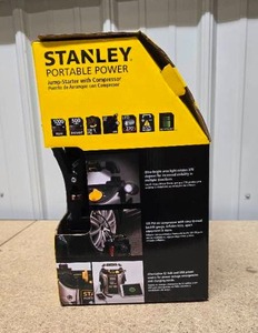 lot 15 image: Stanley Portable Power Jump-Starter with Compressor