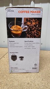 lot 22 image: Commercial Chef 13 oz Single Serve Coffee Maker