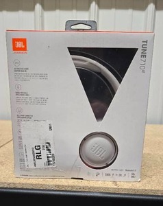 lot 35 image: JBL Tune710BT Bluetooth Wireless Headphones - White