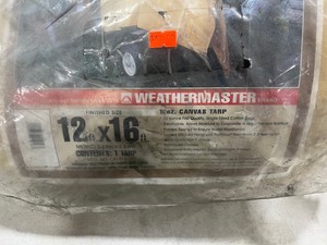 10 OZ CANVAS TARP 12FT X 16FT