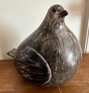 lot 37 image: Wonderful Wooden Italian Bird Decorative Figurine, Florence Italy