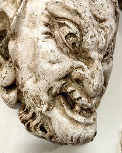 lot 69 image: Mask of Faun Wall Hanging