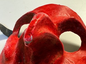 lot 80 image: Devil Mask by Agostino Dessi