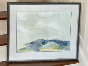 lot 22 image: Original Framed Watercolor by Patricia Bratnober