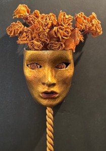 lot 65B image: Vintage Handcrafted Italian Mask by Agostino Dessi