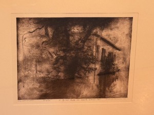 lot 101 image: Framed Limited Edition Hand Printed Lithograph Mario Fallani