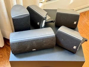 lot 179 image: JB Subwoofer Sub 135 and Speakers