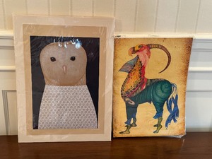 lot 173 image: Two Whimsical Prints