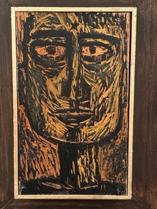 lot 113 image: Vintage Woodcut Artwork by Cy DeCosse