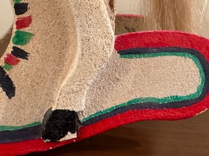 lot 118 image: Rocking Horse Figurine Made by a Sicilian Puppet-Maker