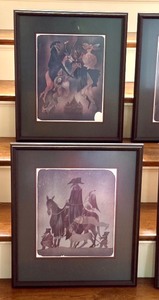 lot 124 image: Set of Four Theater Prints by Adolf Born