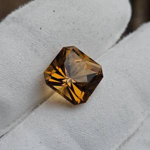 10.14 Carat Madeira Citrine Gemstone VIDEO