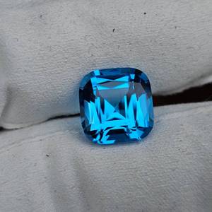 Vibrant 14.11 Carat Electric Blue Topaz Gemstone VIDEO