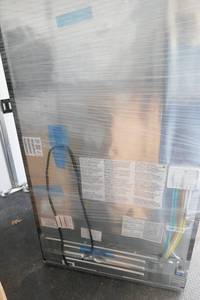 lot 12 image: New Frigidaire Gallery 27.8 CuFt French door refrigerator GRFS2853AD, Black