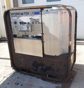 lot 17 image: HydroTek Hot pressure washer HN30004E2G - works