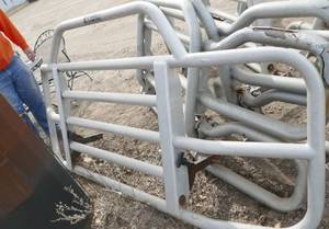 lot 50 image: Semi Truck Cattle guard