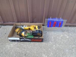 Flat of tools. As shown.