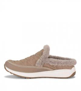 lot 22 image: Baretraps Gemma Womens Shoes  Slippers - Faux Fur Lined - Color Taupe Choice of Size 6 - 11