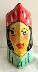 lot 77 image: Artisan Made Petite Pitcher  Laughing Fish Studio Mapua New Zealand Handmade Pottery Pitcher