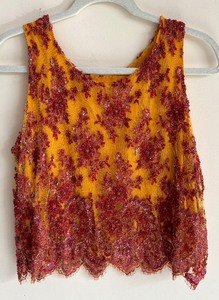 lot 93 image: Catherine Bacon for Bergdorf Goodman Skirt and Tank Top Set