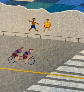 lot 176A image: Original Oil on Canvas Painting by Akihiko Kobayashi