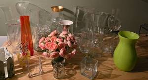 lot 201 image: Varied Vase Collection