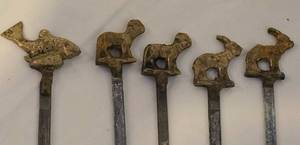 lot 207 image: Whimsical Variety of Shish Kabob Skewers