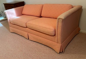 lot 101 image: Vintage Hide A Bed Sofa  Couch by Craftwork