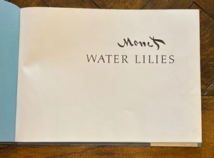 lot 169 image: Monet Water Lilies Book Edited by Charles F. Stuckey