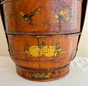 lot 176 image: Antique Chinese Layered Lunch Bucket