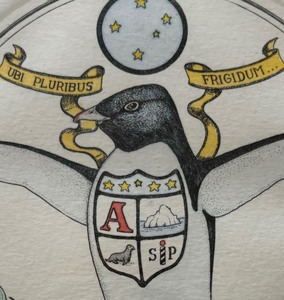 lot 178 image: The Great Seal of Antarctica Limited Edition Print by L. DuBose