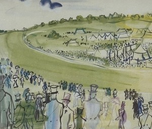 lot 179 image: Epson Watercolor Framed Print by Raoul Dufy