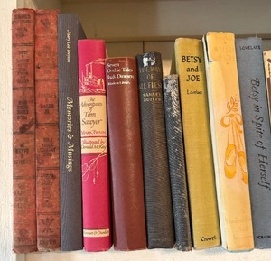 lot 304 image: Variety of Vintage Books
