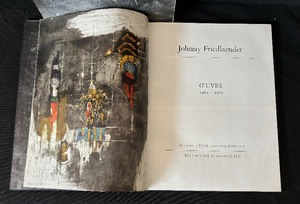 lot 316 image: Boxed Johnny Friedlaender Book