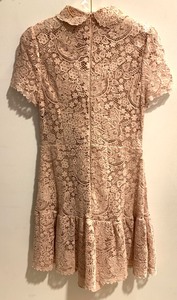 lot 242 image: Dainty Peach Dress with Slip by Red Valentino