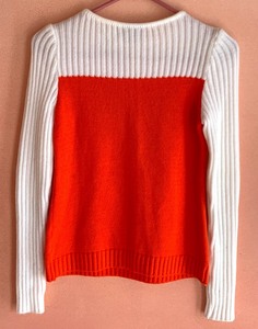 lot 249 image: Vintage Knit Courreges Sweater  Courreges Top