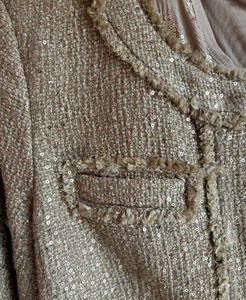 lot 330 image: Gorgeous Golden Tank Top and Jacket Set by Michael Kors