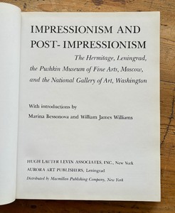 lot 450 image: Impressionism and Post-Impressionism Book