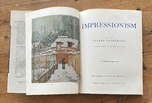 lot 399A image: Impressionism Book by Pierre Courthion